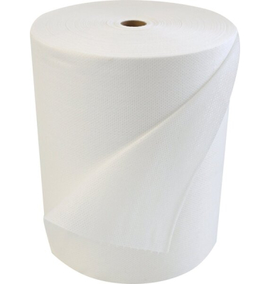 Reinigungstücher Hygotex, Viskose, recyclebar, 38 x 40 cm x 160 m, weiß, 1 Rolle á 400 Blatt