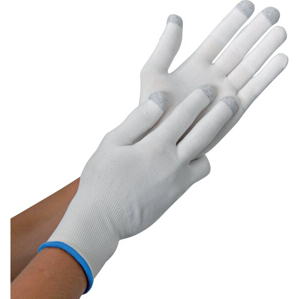 4015544334234 - Feinstrickhandschuhe Ultra Flex Touch Nylon weiß Gr 10XL 12 Paar 4015544334234 12 Stück