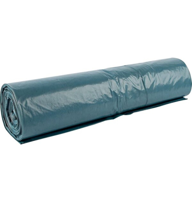 Abfallsäcke Eco, 120 Liter, 35 my, LDPE-Folie, 1 Rolle à 25 Säcke, blau