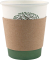 Bechermanschetten, Pappe, 300  400 ml, naturfarben