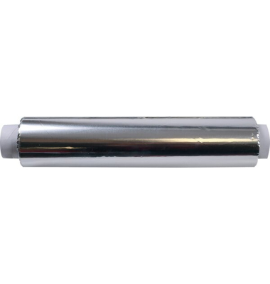 Aluminiumfolie, lebensmittelecht, 150 m x 30 cm, 11 my, silber