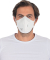 Atemschutzmasken FFP2 NR mit Ventil, Vlies, Universalgröße, weiß, 10 Stück
