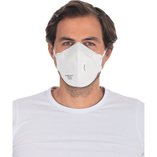 4015544718560 - Atemschutzmasken FFP2 NR mit Ventil Vlies Universalgröße weiß 10 Stück 4015544718560 Franz Mensch 4015544718560 - Atemschutzmasken FFP2 NR mit Ventil Vlies Universalgröße weiß 10 Stück 4015544718560 Franz Mensch