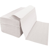 Handtuchpapier, 23 x 21 cm, Falzung V-FalzZZ-Falz, 2-lagig, naturweiß, 16 Pack à 200 Blatt