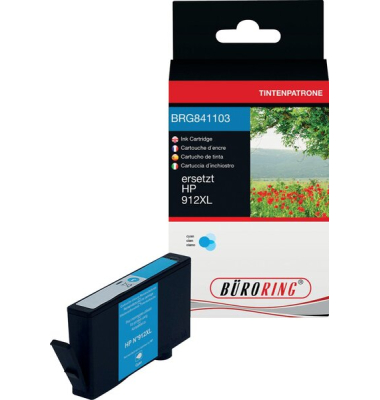 Druckerpatrone BRG841103 (kompatibel zu HP), cyan, ca. 700 Seiten