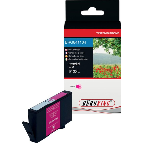 Büroring Druckerpatrone BRG841104 (kompatibel mit HP), magenta, ca. 700 Seiten 4016058224745 Büroring