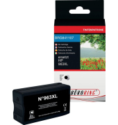 Tintenpatrone, ersetzt HP 963XL BK, 53ml, schwarz