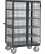 Kastenwagen 5392, Gitterwände, 750 kg, Totalstopp, Doppelflügeltür, anthrazit