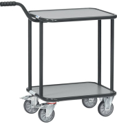 Griffroller 1164, Holzboden, TPE-Bereifung, bis 250 kg, anthrazitgrau