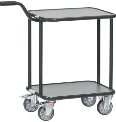 Griffroller 1164, Holzboden, TPE-Bereifung, bis 250 kg, anthrazitgrau