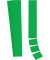 Einsteckkarten Ultradex 1405, 5cm, hellgrün