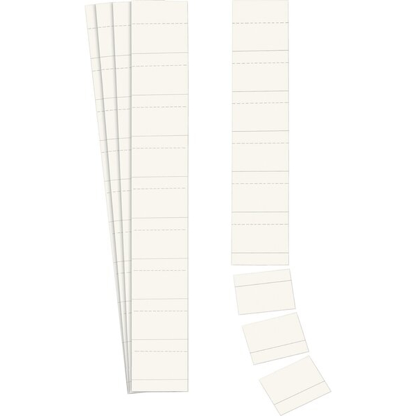 4024158000237 - Steckkarten für Stecktafeln Planrecord beschreibbar B 50 x H 32 mm Karton weiß 90 Stück