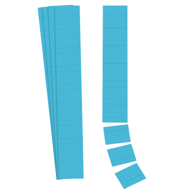 Einsteckkarten 140607 Planrecord, 60x32mm, blau, 190g