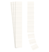 Einsteckkarten 140608 Planrecord, 60x32mm, wei&szlig;, 190g