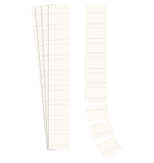 Einsteckkarten 140708 Planrecord, 70x32mm, wei&szlig;, 190g