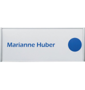 Türschild Silver, 180 x 72 mm, 1 Profil