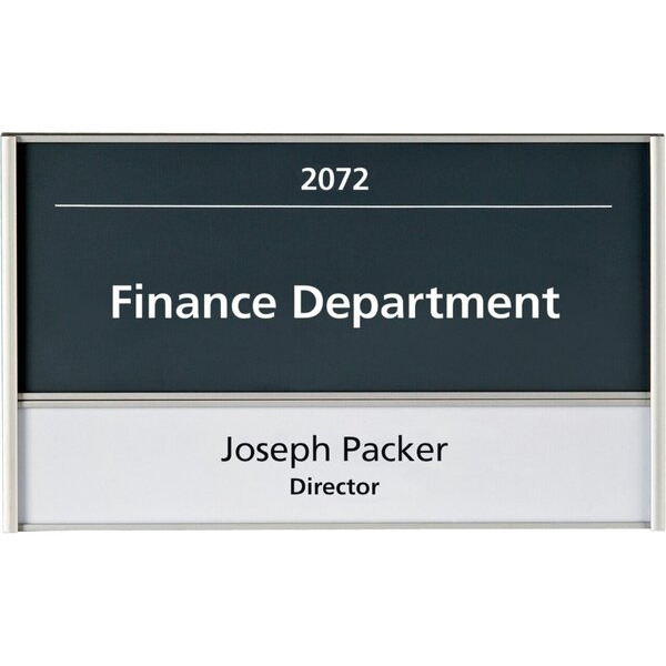 4024158022406 - Türschild 310677 1 Beschriftungsprofil Aluminium Silber 180 x 108 mm