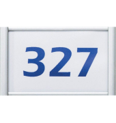Türschild Silver, 60 x 36 mm, 1 Profil