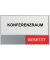 Türschild Raumbelegung, Konferenzraum, Anzeiger Frei/Besetzt in rot/grün, Schiebeschild, silber