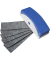 Tafelwischer, magnetisch, blau