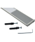 Türschild Ultradex 314577 Anzeiger mit Schieber 180 x 36mm Aluminium, silber