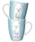 Porzellanbecher 250ml Motiv Lama
