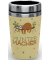 Thermobecher to go 240ml, Doppelwand-Edelstahleinsatz Motiv Faultier