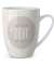 Porzellanbecher 250ml Motiv Feder