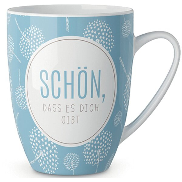 4027268312962 - Porzellanbecher 250ml Motiv Pusteblume 4027268312962 LA VIDA 4027268312962 - Porzellanbecher 250ml Motiv Pusteblume 4027268312962 LA VIDA