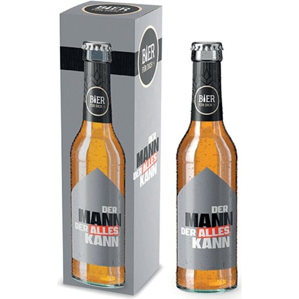 4027268328505 - Bier 033l untergäriges Lagerbier Motiv Der Mann der alles kann 4027268328505 LA VIDA 4027268328505 - Bier 033l untergäriges Lagerbier Motiv Der Mann der alles kann 4027268328505 LA VIDA