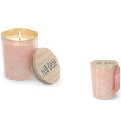 Kerzen 6513931 Bl&uuml;te 7x7x8,5cm ca. 30 Stunden Brenndauer