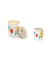 Duftkerze 651239 Happy Birthday mehrfarbig 7x7x8,5cm ca. 30 Stunden Brenndauer
