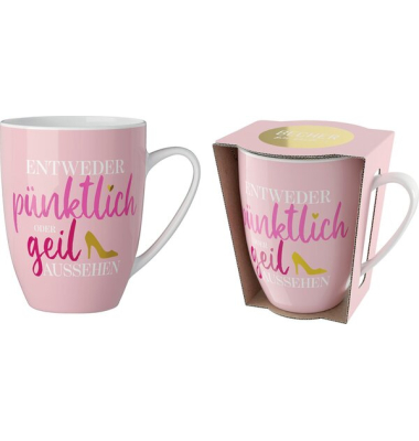 Becher Motiv Pumps 250ml