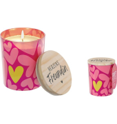 Kerzen 6517141 Herzen rosa 8,5x7x7cm 