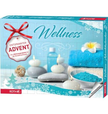 Wellness-Adventskalender &quot;Vegan Beauty&quot;, gefüllt mit 24 veganen Körperpflege-Produkten