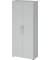 Fl&uuml;gelt&uuml;renschrank V4 V4100/5/5/BM, 5 OH, grau, 80x188x34,6cm (BxHxT)