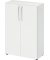 Aktenschrank V4 V4550/W/W/BM, nein, 3 OH, wei&szlig;, 80x114,4x34,6cm (BxHxT)