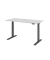 Sitz-Steh-Schreibtisch XMKA, elektrisch h&ouml;henverstellbar, 70-120cm (H), 160x80cm (BxT), rechteckig, grau / graphit