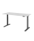 Sitz-Steh-Schreibtisch, elektrisch höhenverstellbar, 70-120cm (H), 180x80cm (BxT), rechteckig, grau / graphit