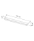 Kabelwanne VKC16G klappbar graphit