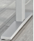 Schreibtisch, 120cm (H), Rechteckig / weiß