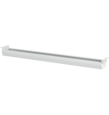 Kabelwanne KC16, klappbar, für Tische bis 1600 mm, 1262 mm, graphit