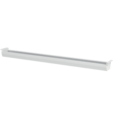 Kabelwanne KC18, klappbar, für Tische bis 1800 mm, 1462 mm, graphit