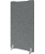Trennwand Akustik gerade 100x180 grau