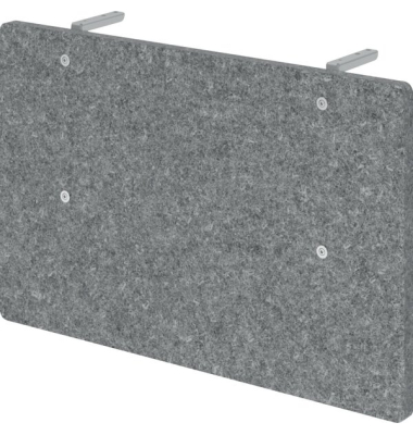 Sichtblende grau 79,5 x 50,0 cm