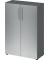 Fl&uuml;gelt&uuml;renschrank V4 V4550/G/S/BM, 3 OH, graphit/silber, 80x114,4x34,6cm (BxHxT)