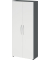 Aktenschrank 4100, V4100GWBM grafit, weiß 4 Fachböden 80,0 x 34,6 x 188,0 cm
