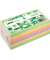 Haftnotizen 5855-76PG-6, Spring, 125x75mm, gr&uuml;n/gelb/orange violett, ohne, rechteckig