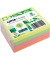 Haftnotizen 5654-39PG, brillant, 75x75mm, gelb/gr&uuml;n/pink/orange, ohne, quadratisch