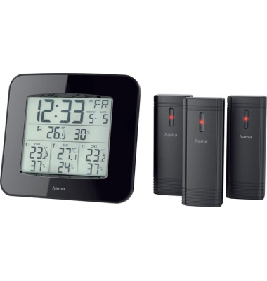 Wetterstation EWS-Trio, 3 Aussensensoren